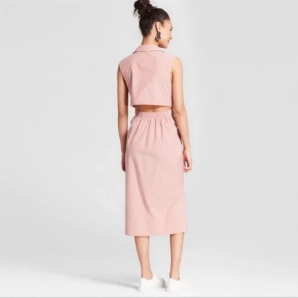 mossimo shirt dress Mossimo Medium rose gray stripe t-shirt dress